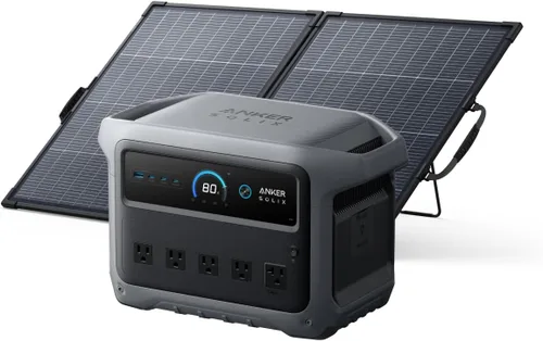 Miniatura 12 de Anker SOLIX C1000 Gen 2 Estación de energía portátil, generador solar de 2,000 W (pico 3,000 W), carga completa en 49 minutos, batería LiFePO4