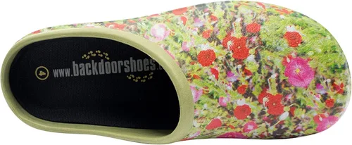 Miniatura 6 de Backdoorshoes Zuecos de jardín impermeables prémium para mujer con soporte para el arco