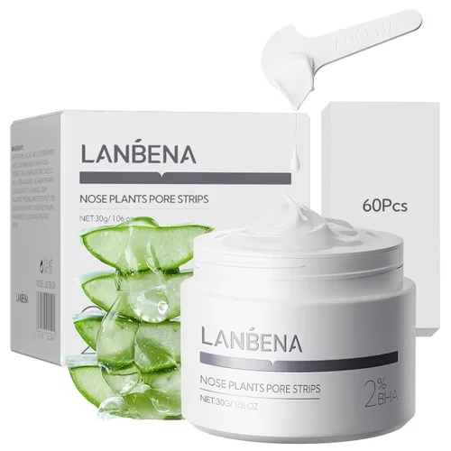 Miniatura 2 de LANBENA Removedor de puntos negros - Mascarilla para nariz y cara, kit de eliminación de puntos negros, 1.05 onzas