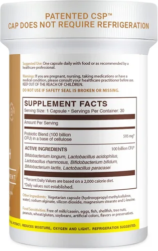 Miniatura 2 de Probiótico ultra fuerte para hombres y mujeres que apoya la salud intestinal, inmunológica, digestiva y del colon, 6 cepas potentes, 100 mil