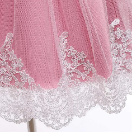 Miniatura 6 de TTYAOVO Vestido de fiesta de princesa de flores para niñas de 1 a 5 años