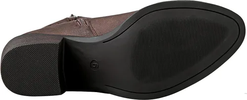Miniatura 6 de GLOBALWIN Botas vaqueras occidentales de media pantorrilla para mujer, botas vaqueras de moda para mujer, tacón bajo grueso