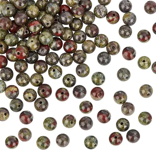 Miniatura 14 de OLYCRAFT 88-98pcspcs - Cuentas de amatista natural de 7.8 a 0.354 in, cuentas de energía redondas sueltas para hacer pulseras, collares, joyas