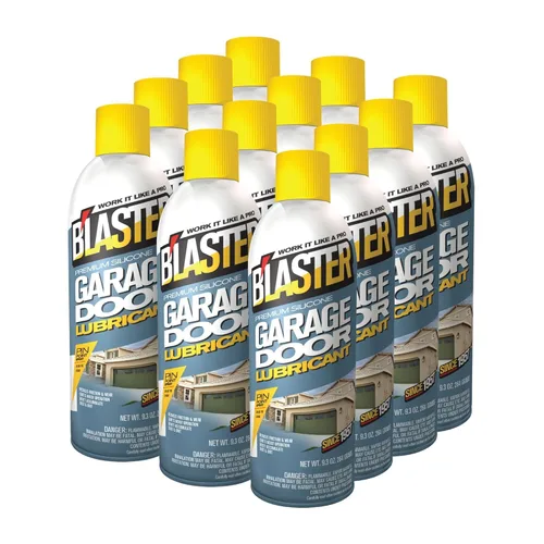 B'Laster - Lubricante en aerosol para puerta de garaje, lubricante de silicona de alta calidad, reduce la fricción, silencia el funcionamiento