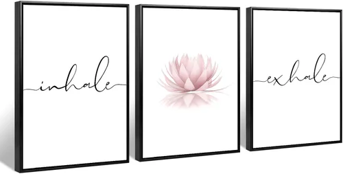 Miniatura 22 de Pennclys Lienzo decorativo para pared con número de ángel, madera de 12 x 16 pulgadas