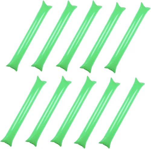 Miniatura 12 de 48 unidades de palitos de trueno para animar gruesos Bam Bam Cheerleading Noise Makers Globos para eventos deportivos, baile, baloncesto, fútbol