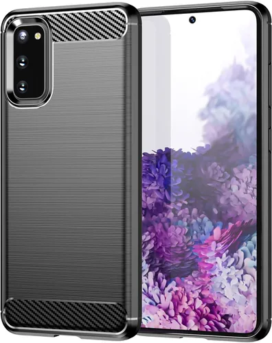 Miniatura 82 de Funda EUAGVQY para Samsung A70 Galaxy A70, Funda de Fibra de Carbono de TPU Blanda Antideslizante Duradera y Ligera, Funda Protectora para Samsung