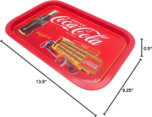 Miniatura 6 de The Tin Box Company Bandeja rectangular de lata Coca Cola (778407-12)