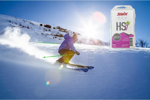 Miniatura 7 de Swix HS7 - Cera termoadhesiva de alta velocidad para esquí y snowboard para temperaturas cálidas, 2.16 oz