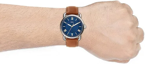 Miniatura 10 de FOSSIL Copeland - Funda de reloj para hombre, movimiento de cuarzo, correa de piel
