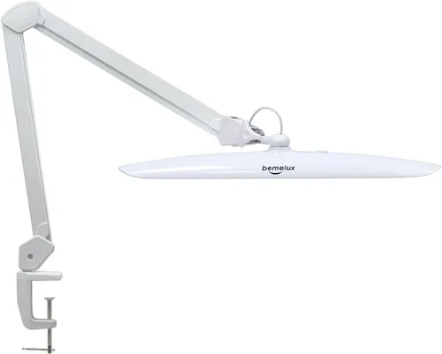 Miniatura 10 de Lámpara LED de escritorio con abrazadera, lámpara de tareas de atenuación para lectura, escritorio, oficina, banco de trabajo, mesa, arquitecto