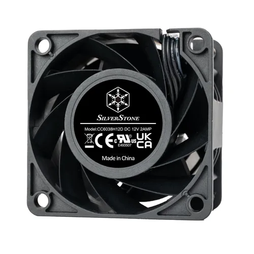Miniatura 4 de Silverstone Tecnología FHS 60X Ventilador industrial/servidor PWM de alto rendimiento (hasta 15,000 rpm) 2.362 in x 1.496 in PWM, SST-FHS60X