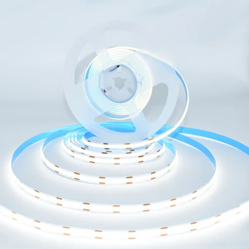 Miniatura 17 de SUYOOULIN COB Tira de luces, 16.4 pies/16.4 ft DC24V tira de luz de alta densidad 1600 LED, 32000 lúmenes, súper brillante, regulable,