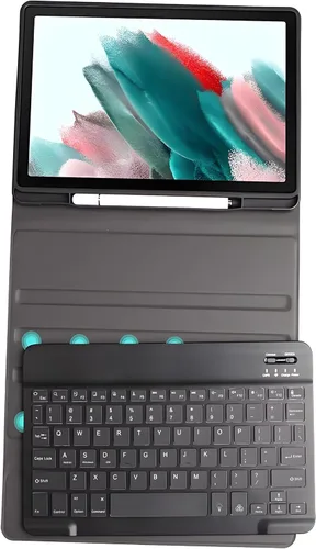 Miniatura 2 de Funda de teclado para Samsung Galaxy Tab A8 de 10.5" 2022, funda para tableta con teclado inalámbrico desmontable