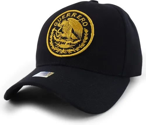 Trendy Apparel Shop Gorra de béisbol estructurada con logotipo circular de Cities of Mexico