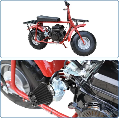 Miniatura 2 de YOXUFA Carburador 212cc VM22 Kit de Silenciador de Escape Etapa 2 de Reemplazo para Motor Predator 224cc 196cc 200cc 6.5hp Coleman CT200U BT200X