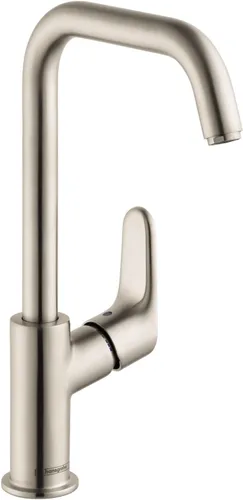 Miniatura 10 de hansgrohe Focus Modern 04371000 - Grifo de lavabo de baño de 1 manija y 1 7 pulgadas de alto, fácil de limpiar, cromado