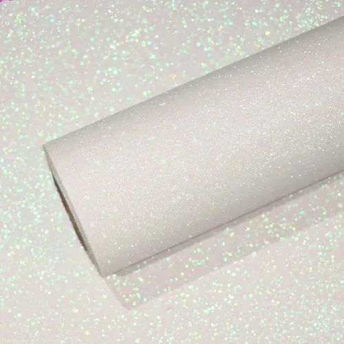 Miniatura 10 de VEELIKE Papel tapiz con purpurina púrpura brillante, para pegar y despegar, papel de contacto con purpurina extraíble de 15.7 x 354 pulgadas