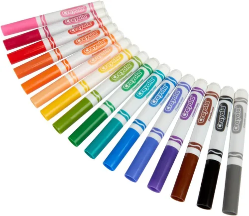 Miniatura 4 de Crayola Marcadores de trazo ancho Classpack (256 unidades), marcadores a granel para niños, suministros de arte para la escuela, suministros