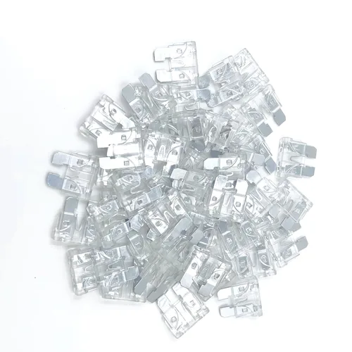 Miniatura 10 de Kit de 100 mini fusibles, kit de surtido de fusibles de cuchilla (3A/5A/7.5A/10A/15A/20A/25A/30A/35A/40A) (con herramienta extractora)