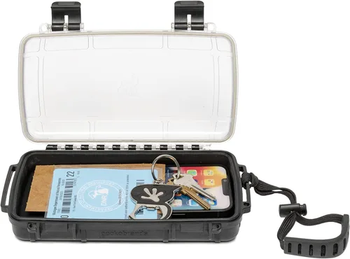 Miniatura 3 de geckobrands Caja seca impermeable, mediana, negra Negro