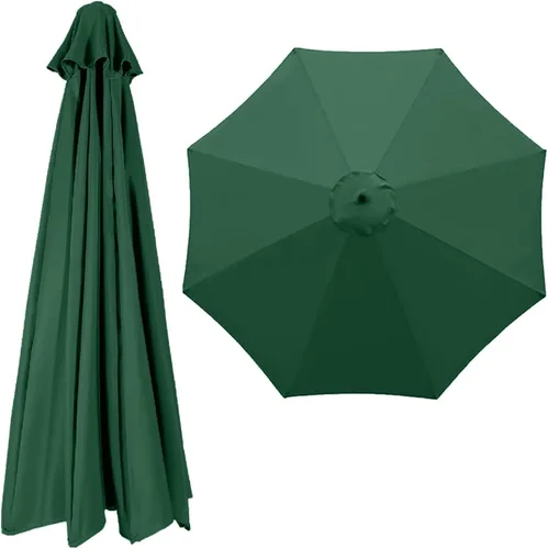 Miniatura 13 de Toldo de repuesto para sombrilla de 6.5 pies, 9 pies, 10 pies, toldo de repuesto para sombrilla de patio, 6 varillas/8 varillas, cubierta superior