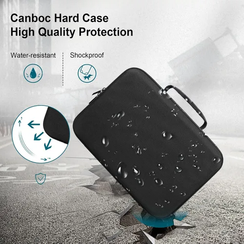 Miniatura 4 de Canboc Funda de transporte para cámara Sony Alpha ZV-E10/ZVE10 II/ZV-E1/7 IV/ 7R V/ 6700/ a6400/ Canon EOS Rebel T7/R50/R50 V sin espejo, bolsa