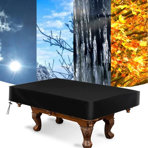Miniatura 3 de amberr Cubierta para Mesa de Billar, Impermeable, Resistente a la Decoloración, Resistente al Viento, Resistente a los Arañazos, Cubierta para Mesa