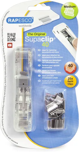 Miniatura 4 de Rapesco Repuestos multicolores Supaclip #40 y 150 (1299)
