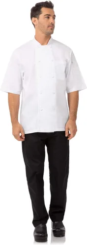 Miniatura 3 de Chef Works Montreal Cool Vent - Abrigo de chef para hombre