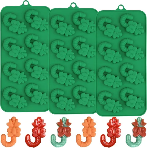 Miniatura 7 de Moldes de tira de silicona para palitos de chocolate, 1 unidad para palo de golosinas para perros, caramelos duros, galletas de barra de chocolate