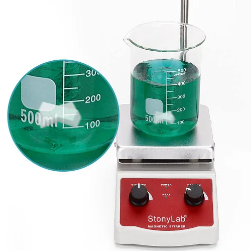 Miniatura 3 de StonyLab Paquete de 2 barras agitadoras magnéticas con forma de cruz, mezclador de agitación blanco recubierto de PTFE de 1.575 x 0.394 in