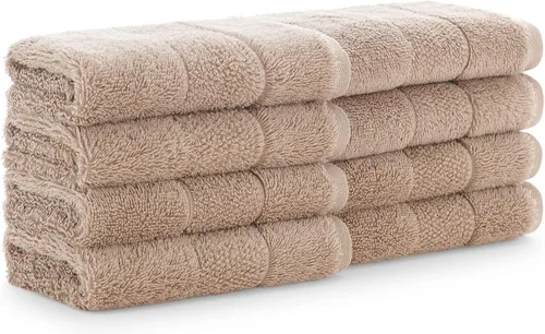 Miniatura 10 de Aston & Arden Aegean - Toallas de baño de felpa sólidas, paquete de 2, 100% algodón turco, 600 GSM, toallas de baño de gran tamaño para spa o hotel