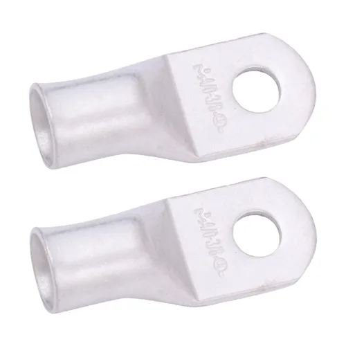 Miniatura 27 de SELTERM 5 piezas terminales de cable de cobre estañado 1/0 AWG perno de 1/2", extremos de cable de batería, terminales de anillo, conectores