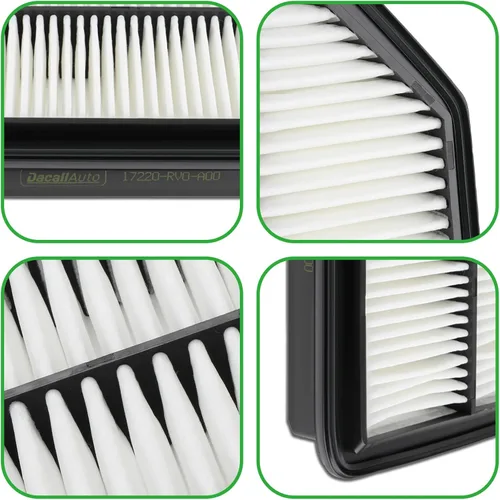 Miniatura 6 de Juego de filtros de aire de motor y cabina para Honda Odyssey V6 3.5L 2011 2012 2013 2014 2015 2016 2017, repuesto para 17220-RV0-A00, 80292-SDA-A01