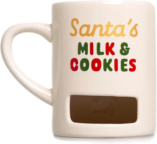 Miniatura 12 de Pearhead Bah Hum Bug - Taza de café de Navidad, decoración del hogar de temporada, ideas de regalo para rellenar calcetines, apta para microondas
