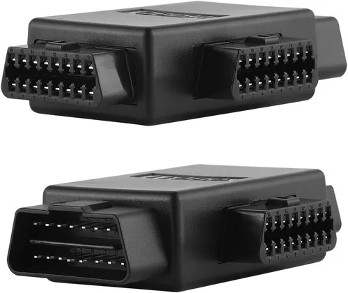 Miniatura 5 de iKKEGOL Bolsillo OBD2 OBDII Full 16 Pin macho a 3 hembra 1 a 3 OBD Cable Divisor Convertidor Adaptador para Diagnóstico Extensor