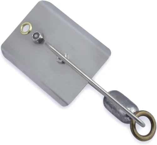 Miniatura 2 de AFW American Fishing Wire Planer Board con hoja de acero inoxidable resistente a la corrosión - Uso para arrastre de profundidad controlada en alta