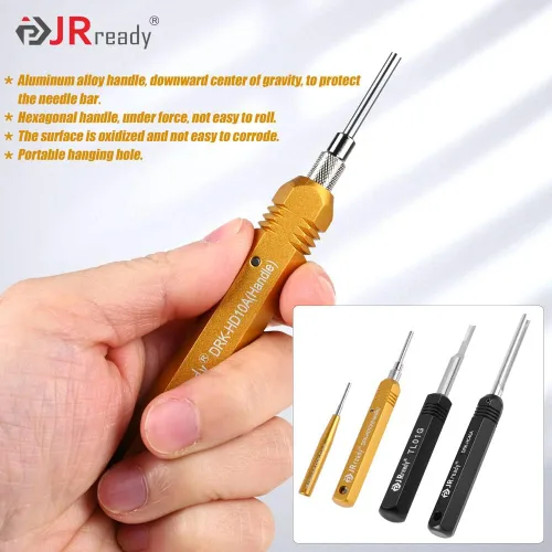 Miniatura 2 de JRready ST5227 KIT de Herramientas Extractoras Herramientas de Extracción de Contacto Sólido Remoción TE/AMP/HARTING Series D SUB Series HAN