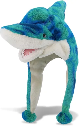 Miniatura 40 de DolliBu Gorro de felpa – Gorro de peluche de forro polar súper suave con orejeras, acogedor sombrero de invierno cálido para niños – Talla única