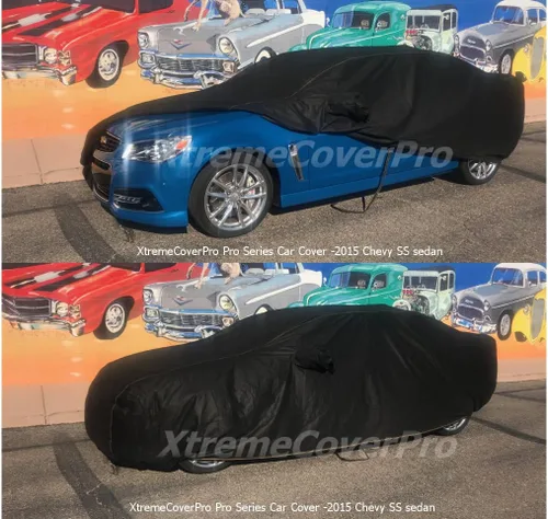 Miniatura 2 de Funda de coche compatible con Chevy SS Sport Sedan XTREMECOVERPRO Diamond Series 2014, 2015, 2016, 2017, color negro