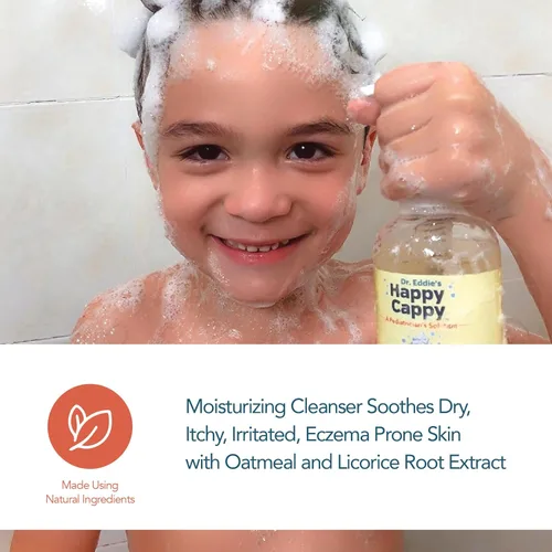 Miniatura 5 de Happy Cappy Champú y Jabón Corporal para Bebés - Jabón Corporal para Eczema para Niños y Pequeños, Ayuda con la Sequedad, Reduce la Comezón