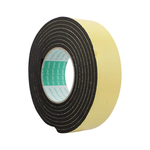 Miniatura 7 de Cinta de espuma de una sola cara autoadhesiva, [para accesorios domésticos, uso diario] - 0.197 in x 0.039 in / 32.8 ft / negro, amarillo / 2