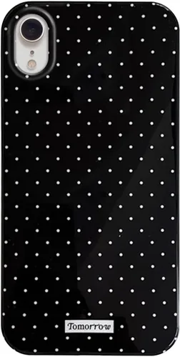 Miniatura 77 de inewateri Funda compatible con iPhone 11 con bonito diseño estético de lunares a la moda, fundas simples para TPU suave, funda de protección Negro