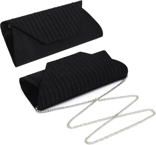 Miniatura 2 de Dasein - Bolsos de mano para mujer, para bodas, carteras para fiestas, bolsos de mano tipo clutch para cócteles, graduación, formales con strass