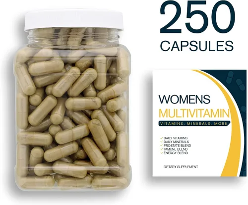 Miniatura 2 de Multivitamin & Women's Health Blend – Tina de 250 CT – Proporciona una porción diaria de vitaminas, minerales, salud de la mujer, antioxidantes