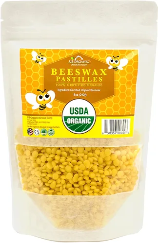 Miniatura 12 de US Organic. Pastillas de cera de abeja orgánica, de calidad Premium, 100% certificado por la USDA ideal para proyectos