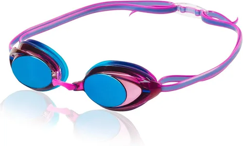 Miniatura 11 de Speedo Gafas de natación para mujer Vanquisher 3.0 con espejo Antiempaña, protección UV, lente ocular 360, ajuste para carreras de mujer