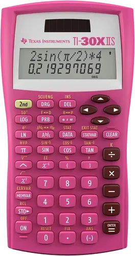 Miniatura 14 de Calculadora científica Texas Instruments TI-30 X IIS 2-Linea, Blanco