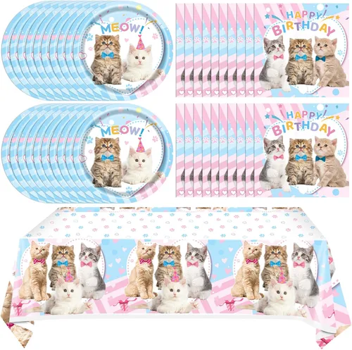 Miniatura 20 de Ryzovo - Decoraciones de cumpleaños 50 para mujer, platos de papel desechables negro y oro rosa, suministros de fiesta para 20 invitados, 41 piezas